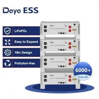Sol-Ark All-in-one Hybrid Inverter + Deye Modular Battery ESS Combo | UL 1973 & UL9540A | 10 Year Warranty Deye & Sol-Ark