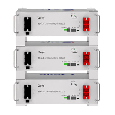 Deye 48V Modular Battery Energy Storage System | UL1973 UL9540A | 10-Year Warranty Deye