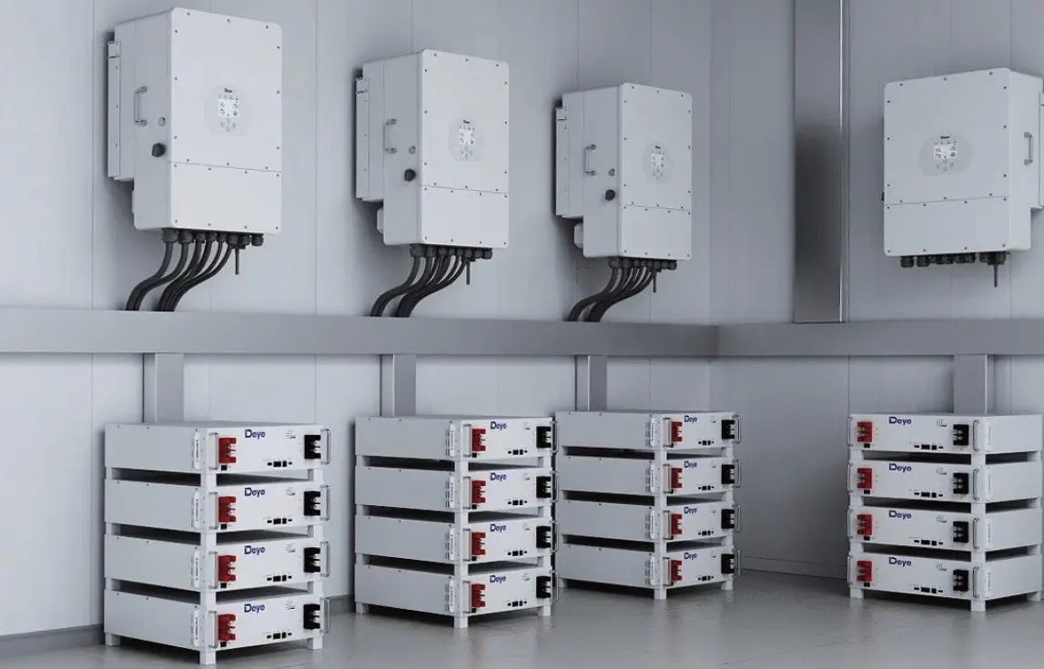 Sol-Ark All-in-one Hybrid Inverter + Deye Modular Battery ESS Combo | UL 1973 & UL9540A | 10 Year Warranty Deye & Sol-Ark