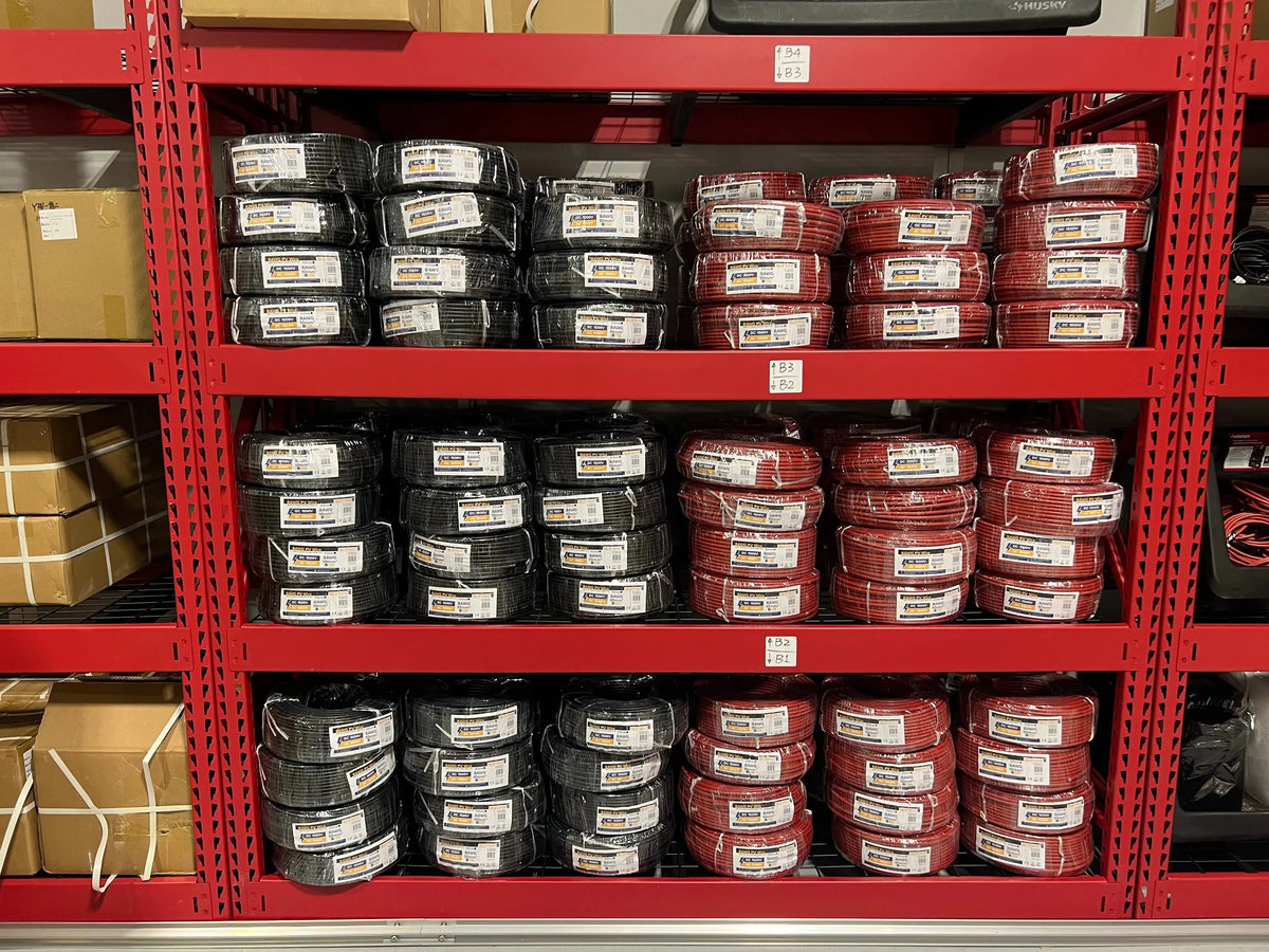 Comparison of Different Sizes of PV Wire TUV Certified