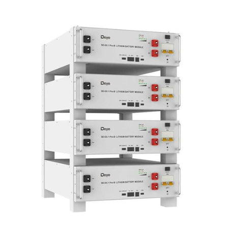 Deye 48V Modular Battery Energy Storage System | UL1973 UL9540A | 10-Year Warranty Deye