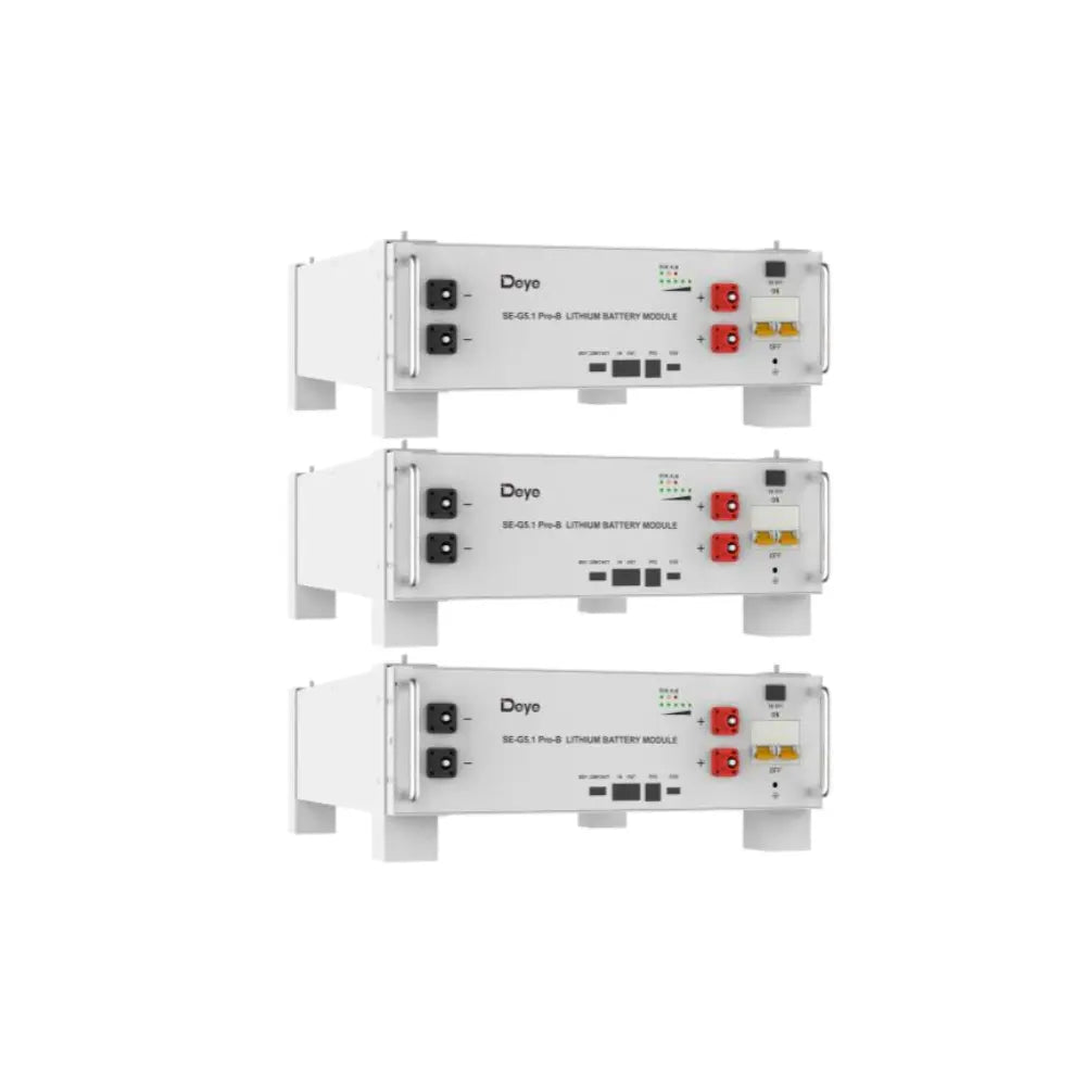 Deye 48V Modular Battery Energy Storage System | UL1973 UL9540A | 10-Year Warranty Deye