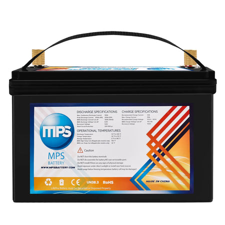 LiFePO4 Lithium Battery 12V 100Ah MPS