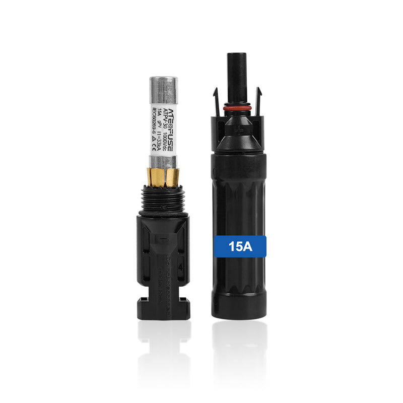 1500VDC 10 * 85mm in-line Fuse Connector 15A/20A 1500 V DC Wire to Female PV Solar Fuse Holder 1500VDC 10 * 85mm in-line Fuse Connector 15A/20A 1500 V DC Wire to Female PV Solar Fuse Holder
