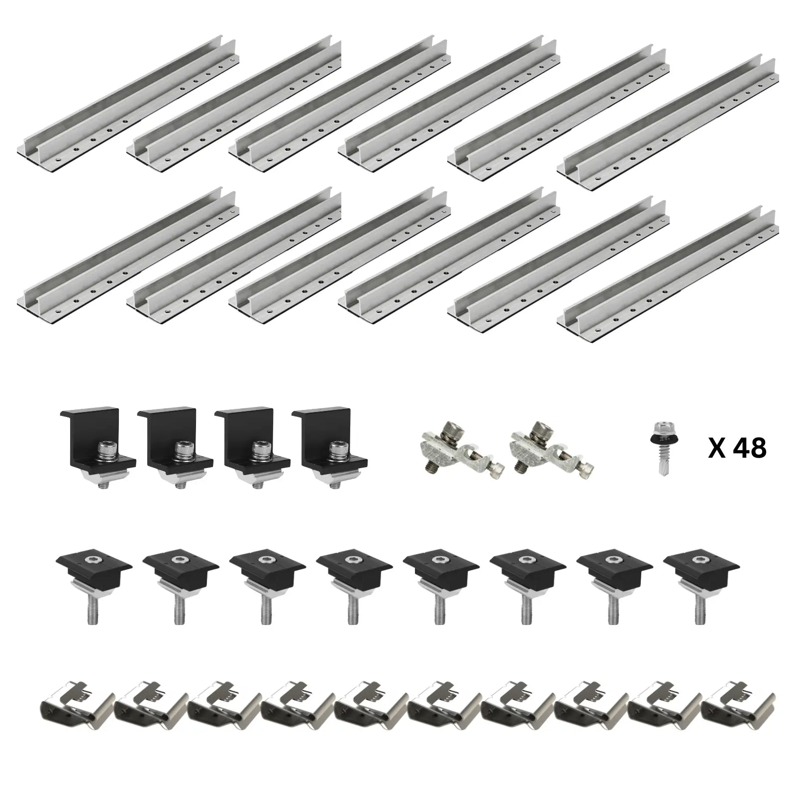 Nanorail Corrugated Roof Solar Mounting Kit MST