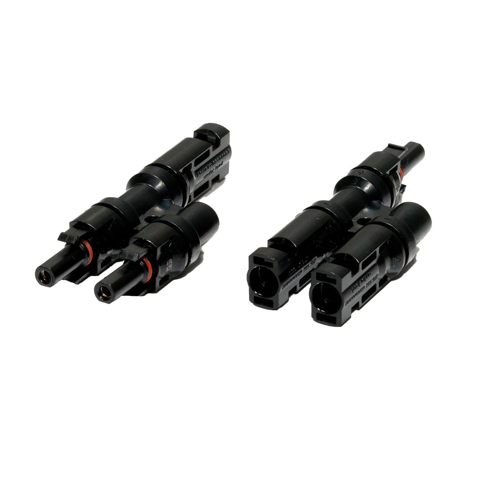 1000V PV T Branch Connector Pair