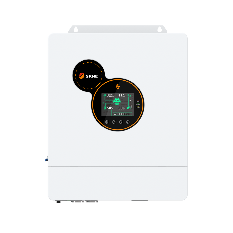 SRNE 5KW Hybrid Inverter Off-grid Single-Phase Solar Storage Inverter - 2 Year Warranty | 48V | 2MPPT