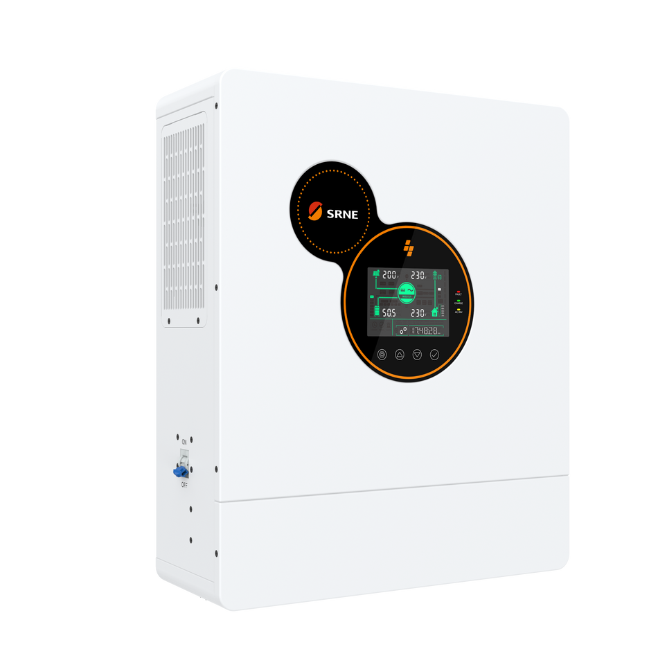 SRNE 5KW Hybrid Inverter Off-grid Single-Phase Solar Storage Inverter - 2 Year Warranty | 48V | 2MPPT