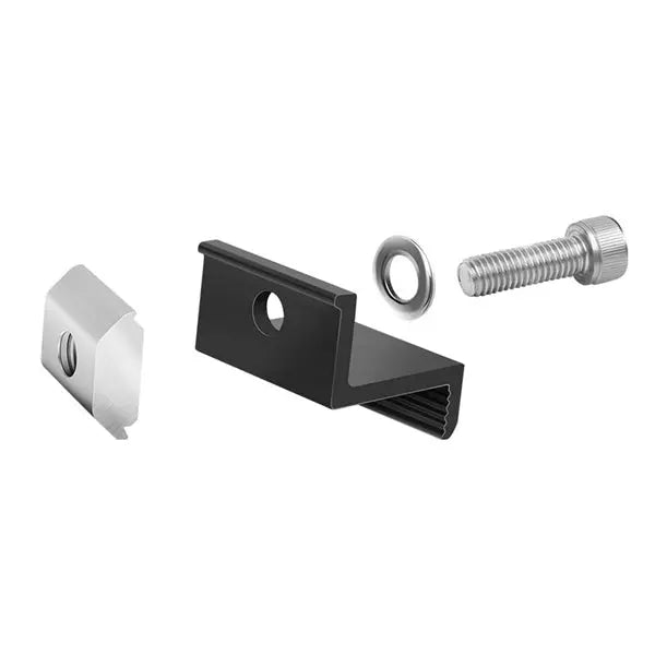  Disassembled MST End Clamp With Grounding Pins UL 2703