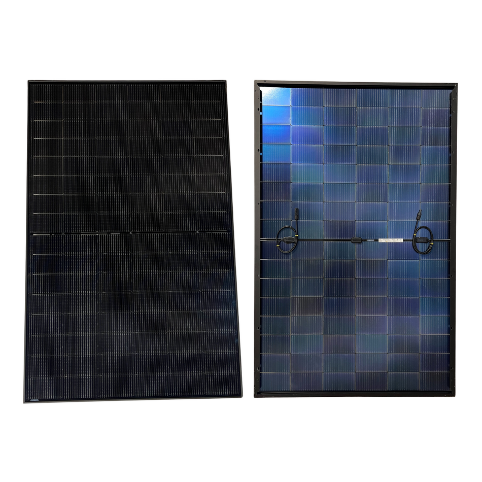 420W Bifacial Solar Panel with 30-Year Power Output Warranty